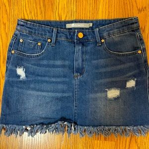 Denim Mini Skirt like new!